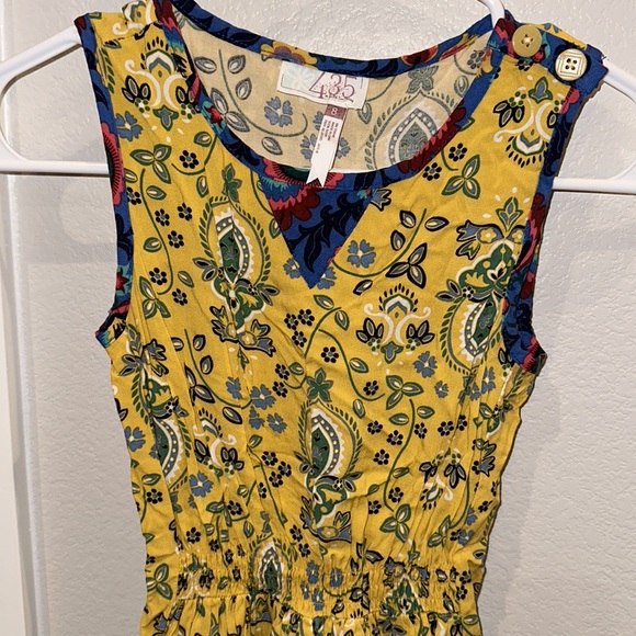 EUC Matilda Jane Brand Daisy Chain Girls Sleeveless Tank Dress Size 8 MJC - Picture 5 of 8